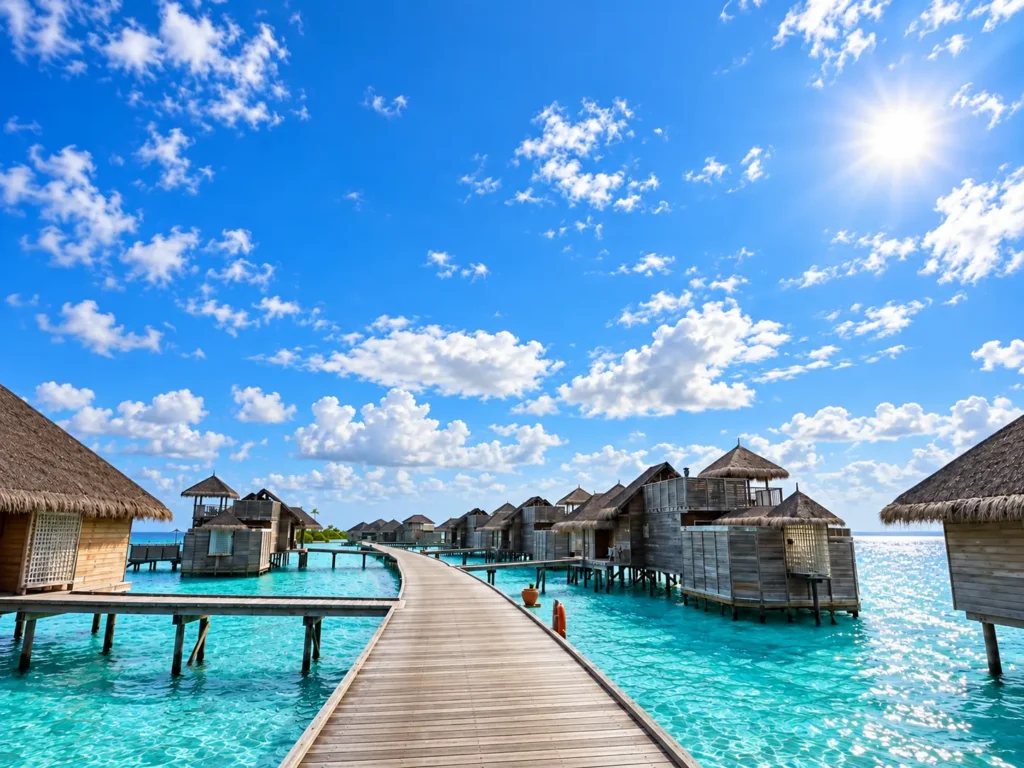 Overwater villas at Gili Lankanfushi Maldives