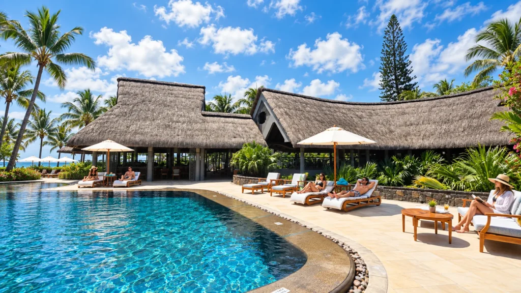 Royal Palm Beachcomber Luxury beach and suites in Grand Baie, Mauritius