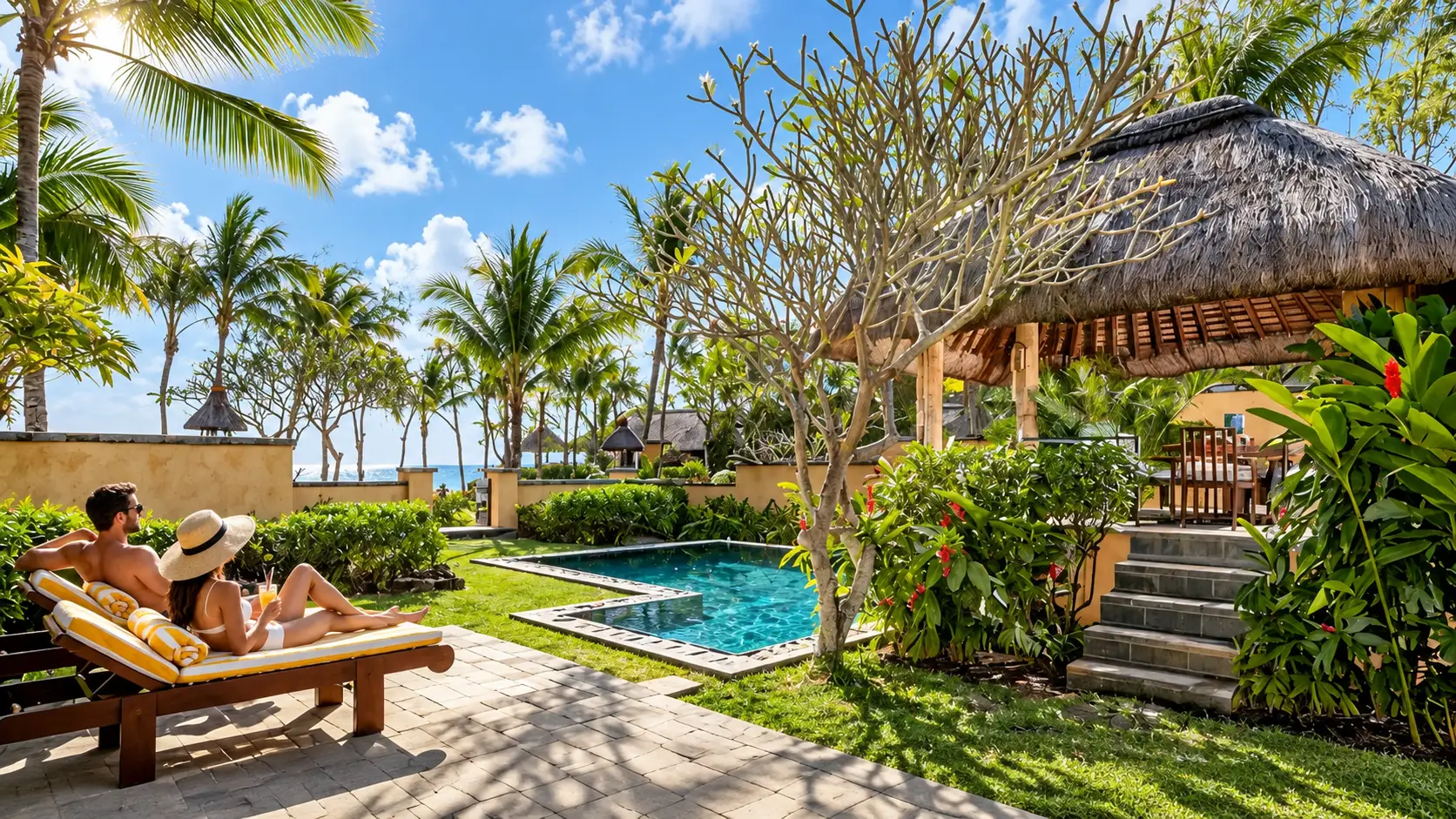 The Oberoi Beach Resort on Turtle Bay, Mauritius