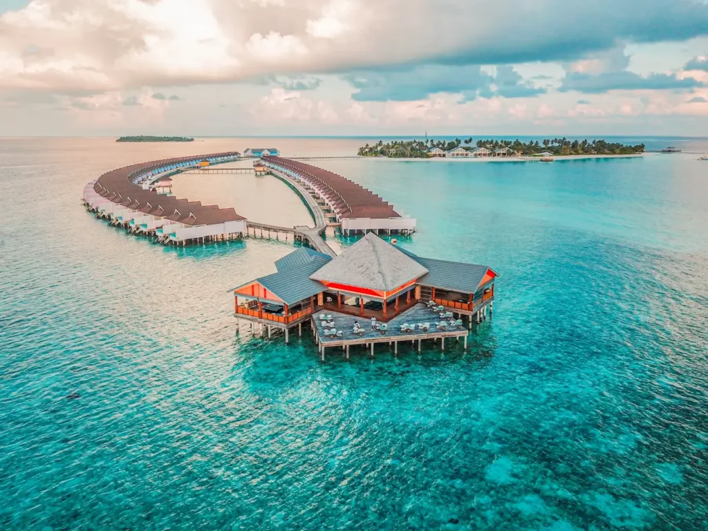 Overwater villas at The Standard, Huruvalhi in Raa Atoll