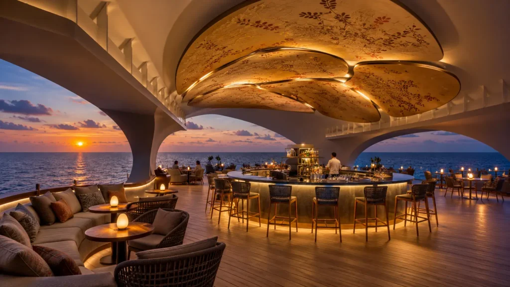 The Whale Bar at The St. Regis Maldives Vommuli Resort