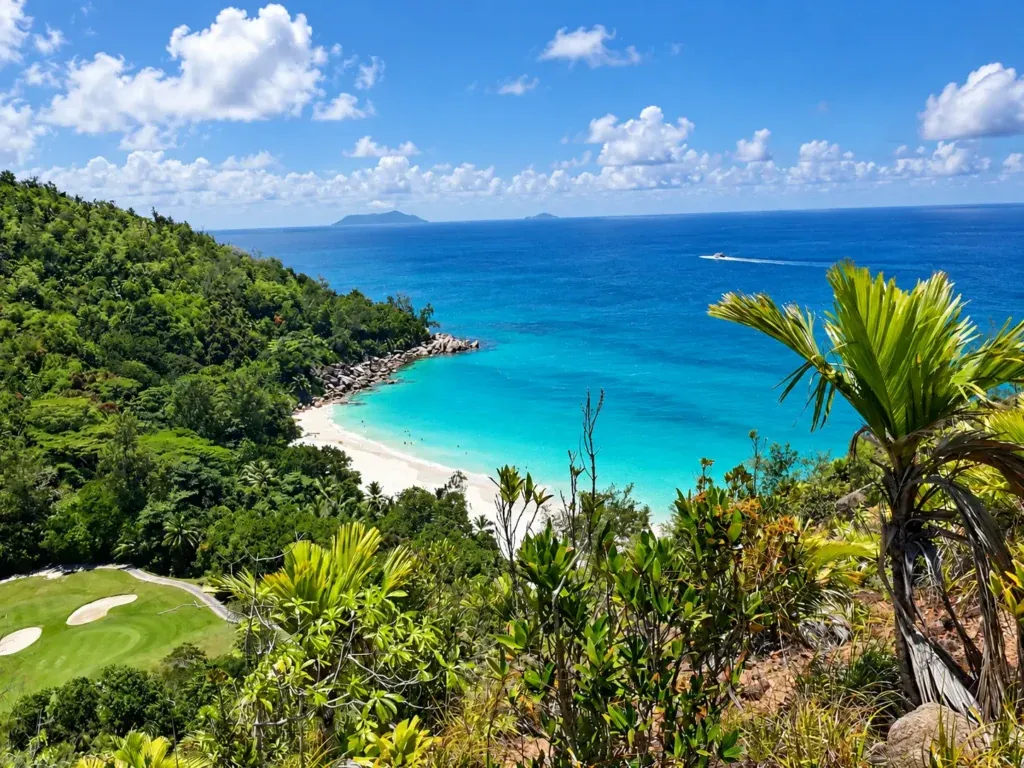 Anse Georgette beach, Seychelles
