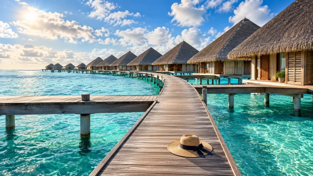 Overwater bungalow Bora Bora
