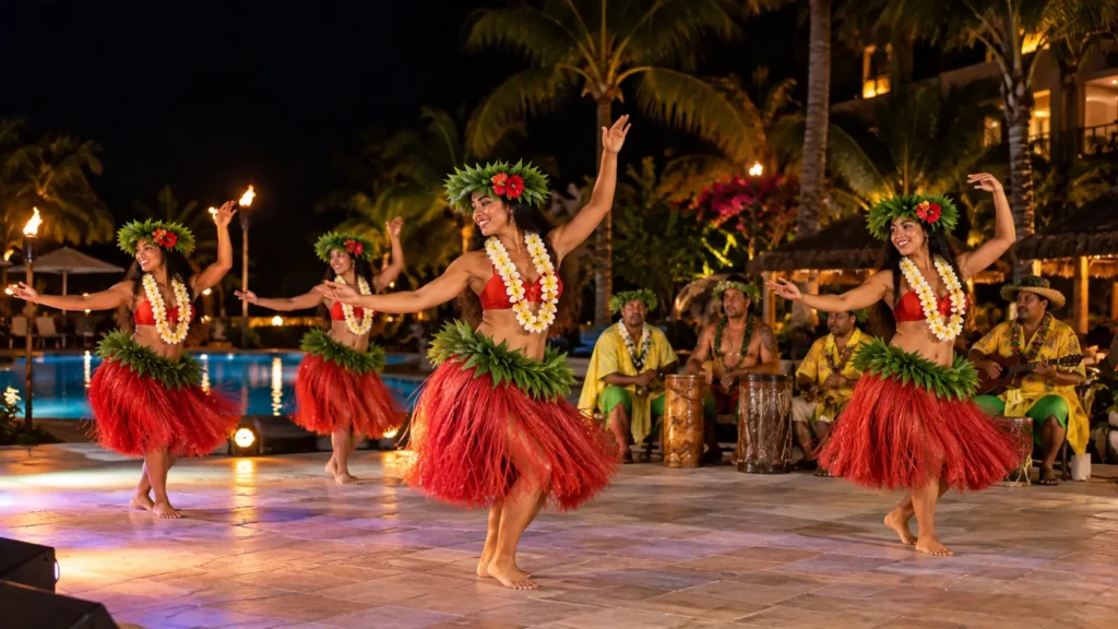 Polynesian dance performance