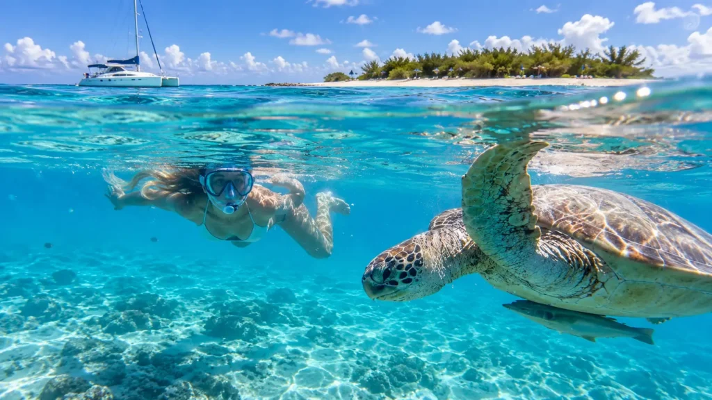 Snorkeling, Trou aux Biches, Mauritius