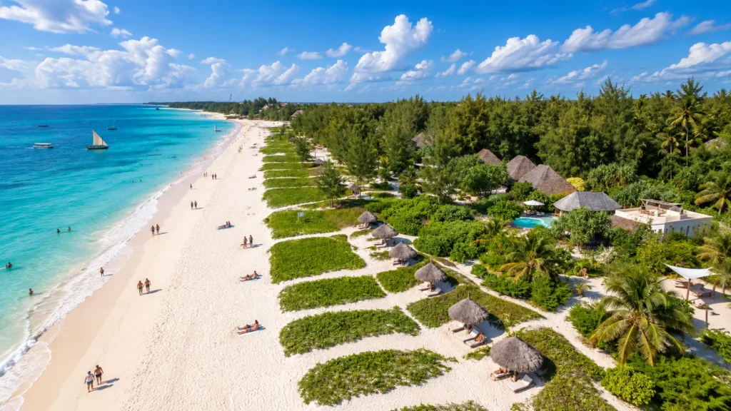 Villa and plunge pool at Zanzibar White Sand Luxury Villas & Spa in Paje