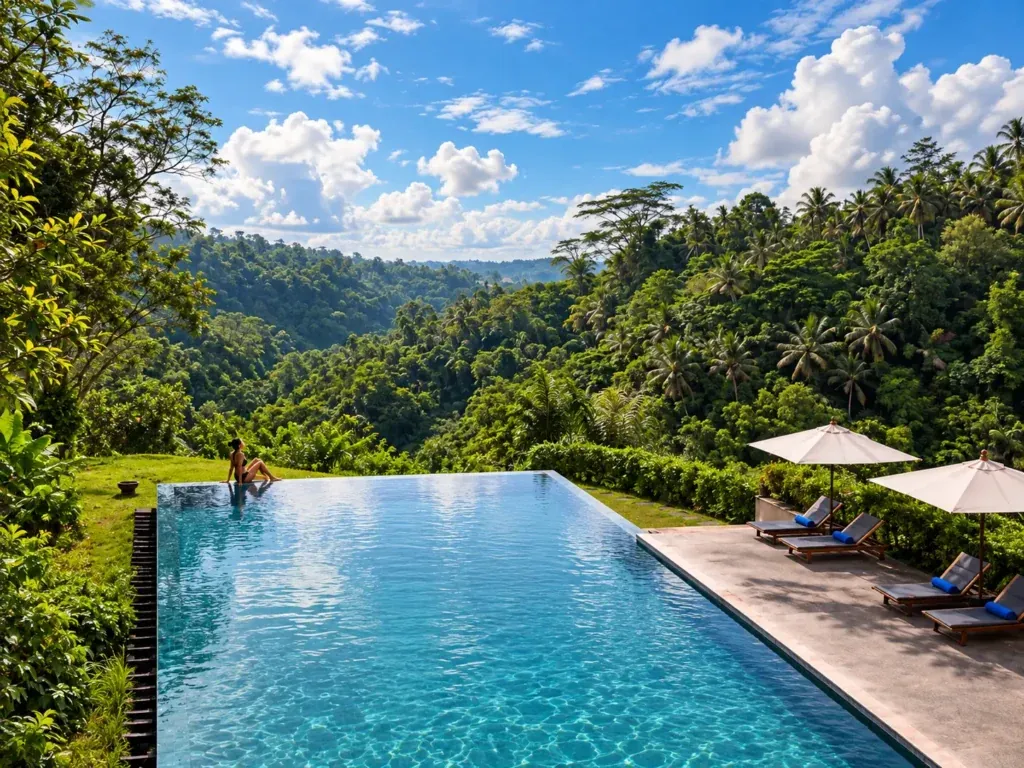 Alila Ubud valley-view pool