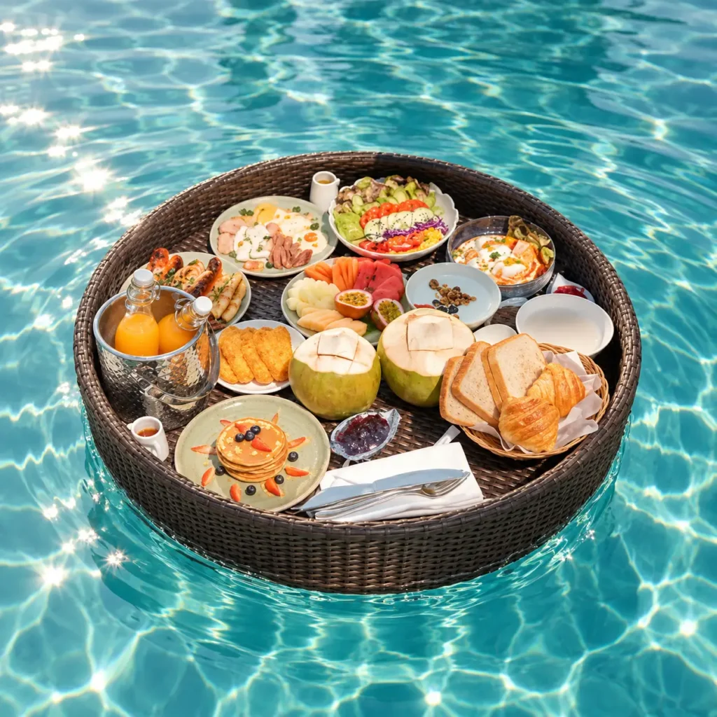Breakfast, Koh Samui villa