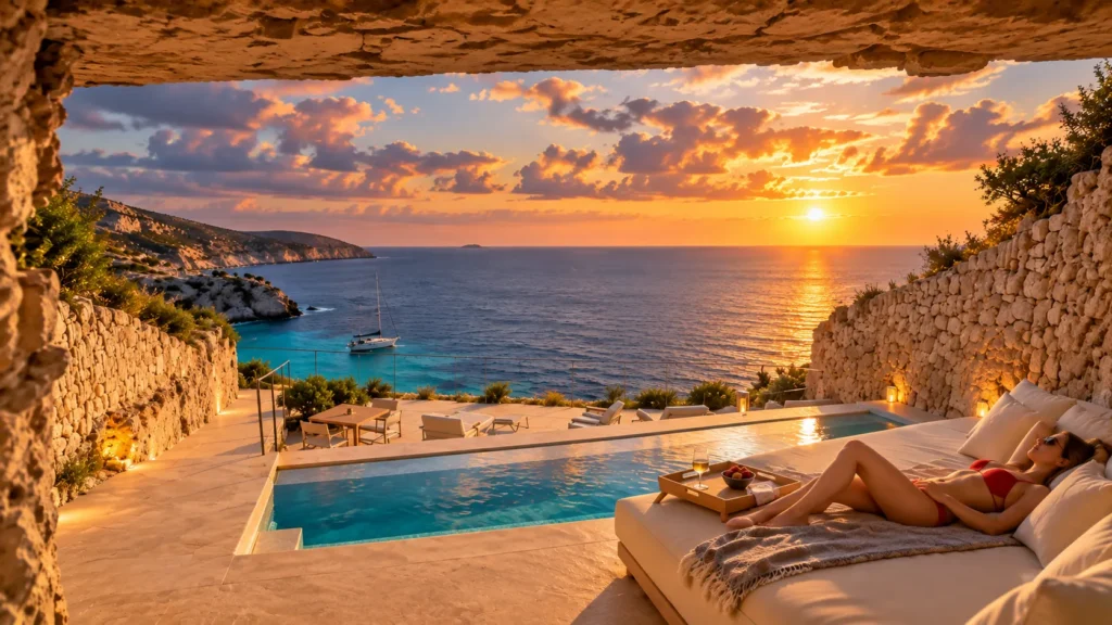 Cap Rocat fortress hotel on the Bay of Palma
