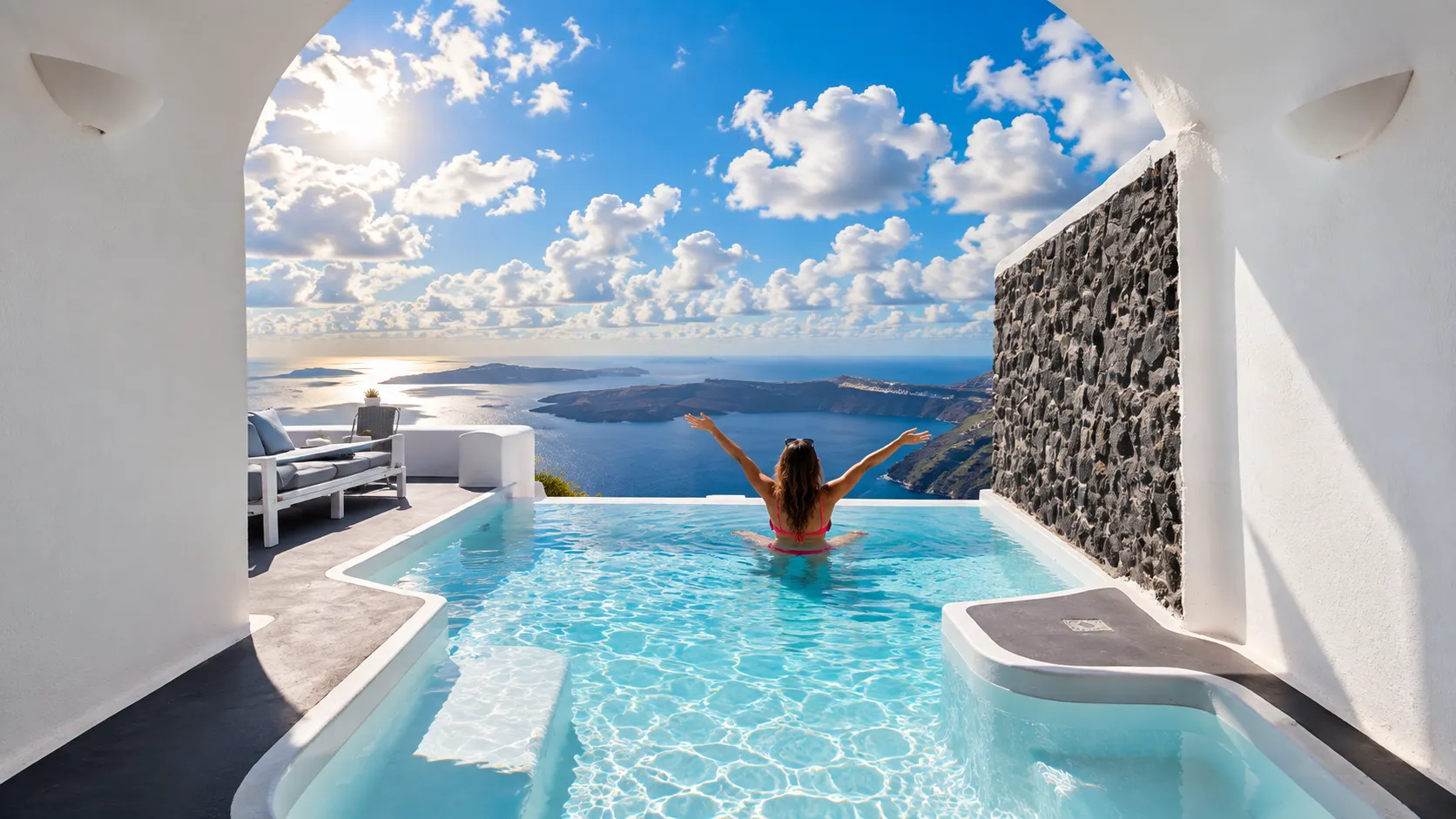 Santorini Plunge Pool